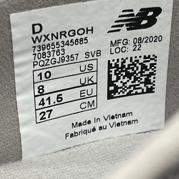 New Balance Fuelcore Negrize Shoes Womens Size 10 D Gray Running Casual Comfort - Picture 8 of 8